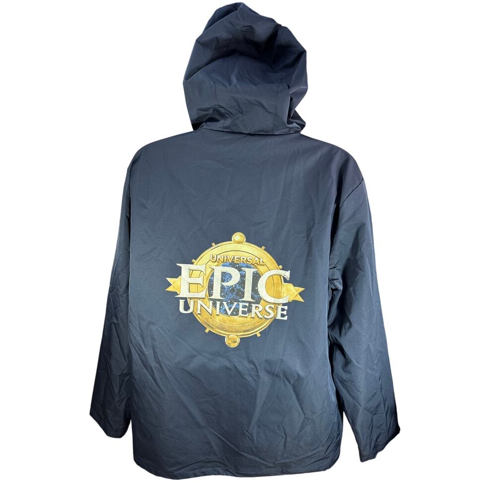 Universal Studios Epic Universe Rain Jacket - Size 3XL, New With Tags